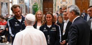 Papa Leone XIV riceve gli atleti del ‘Settecolli’: “Sport medicina per corpo e spirito”