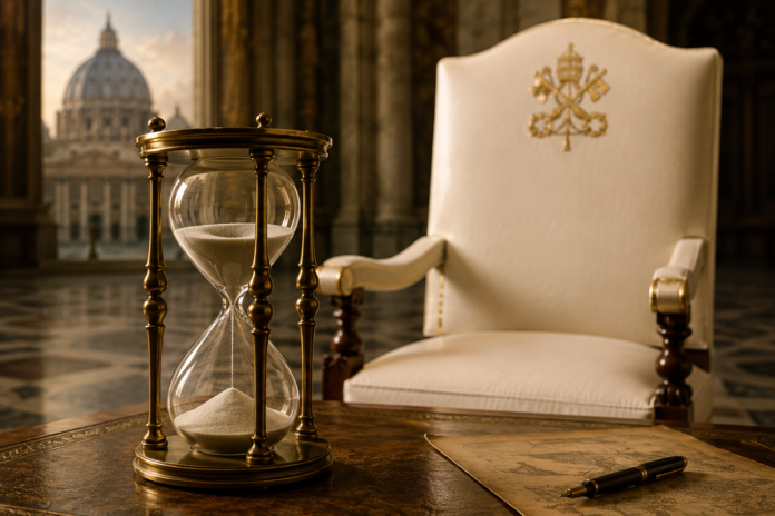Papa a tempo determinato? - immagine generata con l'AI su prompt di ViPiu.it Papa a tempo determinato? - immagine generata con l'AI su prompt di ViPiu.it