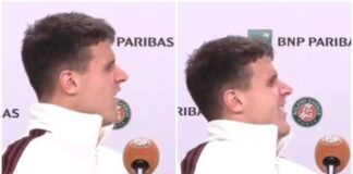Roland Garros, crampi per Mensik… in conferenza stampa