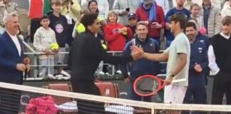 Roland Garros, la semifinale non si gioca? Cobolli si allena con un tifoso sul Centrale