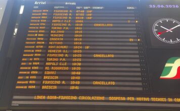 Roma, circolazione sospesa tra Tiburtina e aeroporto Fiumicino: treni cancellati