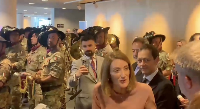 2 giugno, omaggio della presidente Metsola a Bruxelles 2 giugno, omaggio della presidente Metsola a Bruxelles