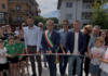 Nuovi spogliatoi ginnastica artistica a Vicenza, Possamai inaugura la struttura con il murale di Casanova Nuovi spogliatoi ginnastica artistica a Vicenza, l'inaugurazione con i nuovi amministratori che hanno impostato il progetto e i nuovi che l'hanno portato a termine