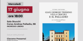 L’incontro tra Gian Giorgio Trissino e Palladio a Villa Trissino a Cricoli: la storia nel libro di Vittorio Trettenero Villa Cricoli