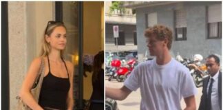 Sinner, lusso a Milano con la fidanzata Laila Hasanovic