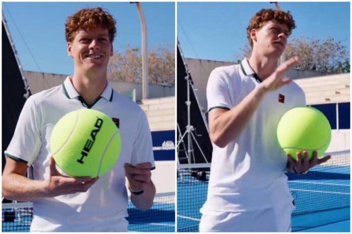 Sinner ‘spoilera’ kit per Wimbledon e svela chi vincerà i Mondiali