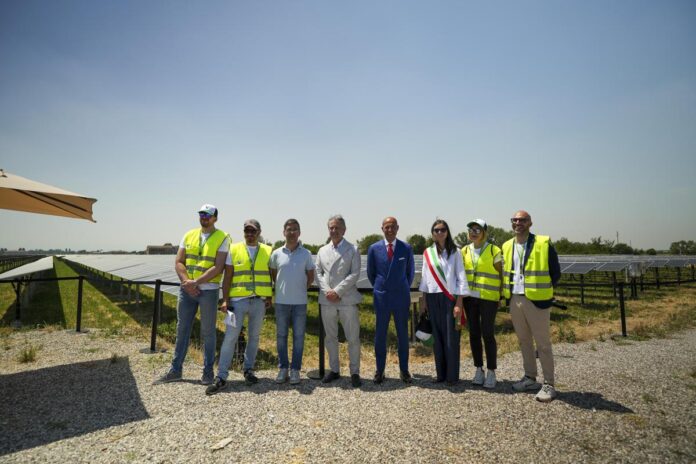 Sostenibilità, Viridis Energia Spa inaugura l’impianto solare di Poviglio da 12 Mwp, valore per il territorio