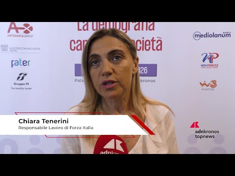 Tenerini (Forza Italia): “Investire nel futuro è risposta a inverno demografico’