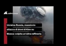 Ucraina-Russia, massiccio attacco di droni di Kiev su Mosca: colpita un’altra raffineria