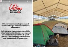 Ultimo, fan già in fila (in tenda) per il concerto del 4 luglio a Tor Vergata