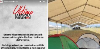 Ultimo, fan già in fila (in tenda) per il concerto del 4 luglio a Tor Vergata