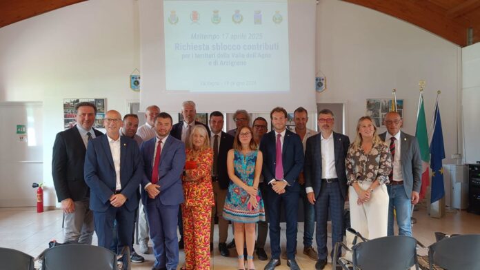 Valdagno incontro sui danni dal maltempo aprile 2025 Valle dell'Agno maltempo