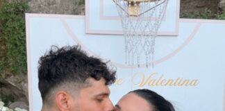 Valentina Vignali si è sposata, il matrimonio con Fabio Stefanini a tema ‘basket’