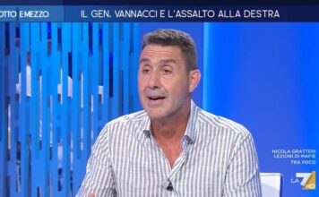 Vannacci promosso in tv da Gruber, Bocchino: “Efficace nella fossa dei leoni”. Per Telese “ha bucato lo schermo”