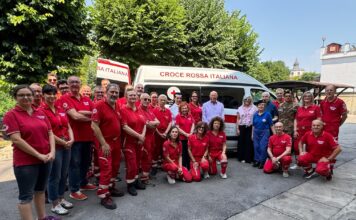 Vicenza, un nuovo mezzo per il trasporto di persone con disabilità motoria donato da Gruppo Mastrotto alla Croce Rossa croce rossa vicenza