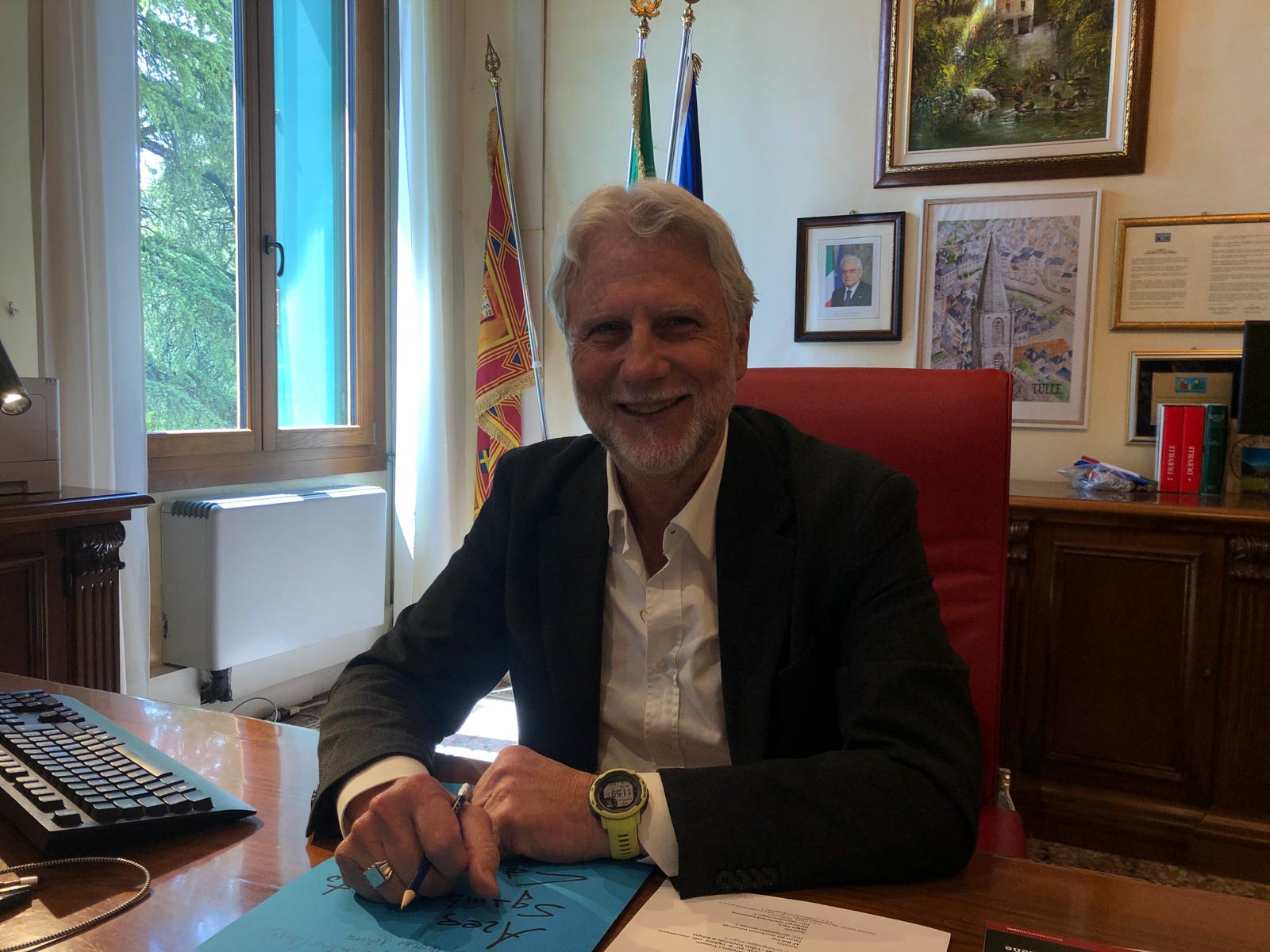 Il Sindaco di Dueville Giuliano Stivan.