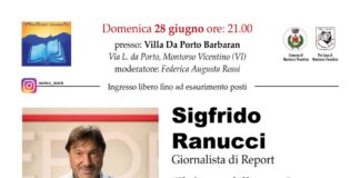 Sigfrido Ranucci a Montorso: il giornalista di Report protagonista dell’ultima serata di “Montorso Incanta” Montorso Incanta