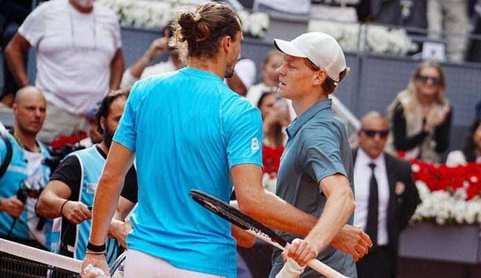 Zverev e il messaggio di Sinner dopo Roland Garros: “Mi ha scritto”