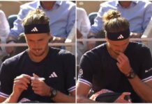 Zverev, pausa insulina contro Cobolli in finale Roland Garros