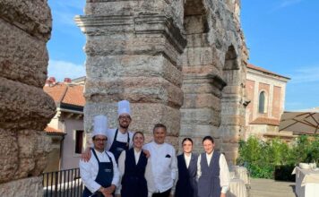 Lo chef Emanuele Scarello firma il menù delle cene stellate all’Arena di Verona