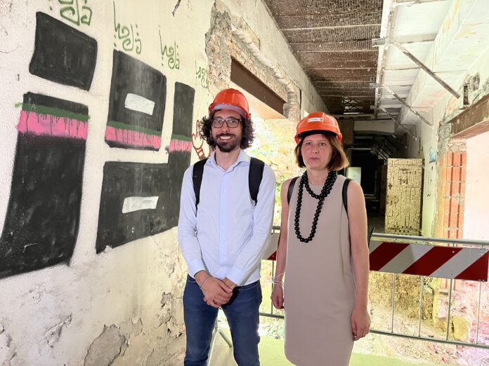 Stefano Dal Pra Caputo e Cristina Balbi complesso di San Biagio