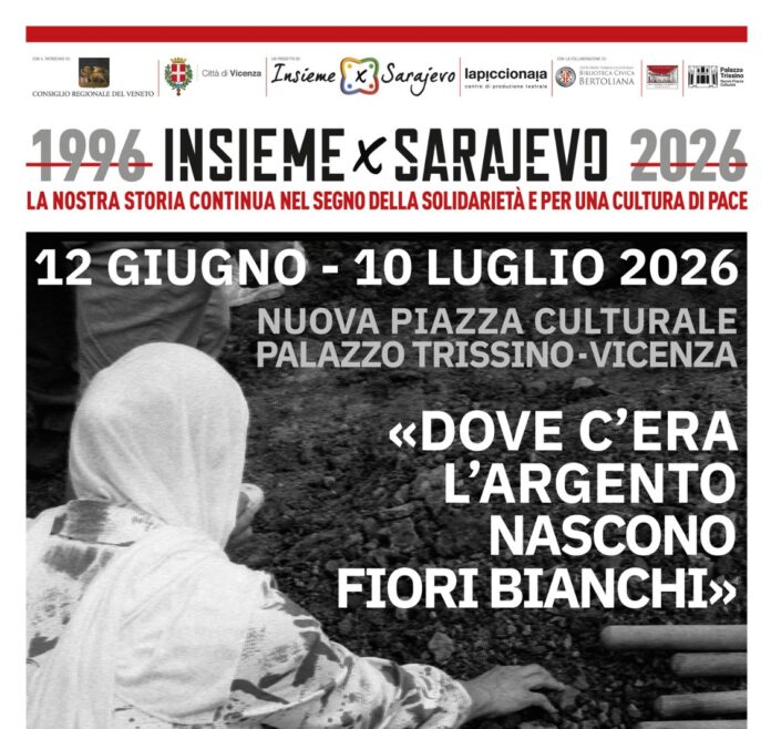 locandina Mostra fotografica su Srebrenica