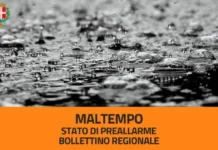 Maltempo stato di preallarme per criticità idrogeologica fino alla mezzanotte di oggi, l’evento sulle Madri Costituenti cambia location maltempo