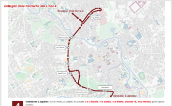 Deviazione estiva della Linea 4 SVT, le “minoranze” dei Consigli di quartieri 1, 5 e 8 chiedono il ripristino del collegamento con il San Bortolo Linea 4 San Bortolo