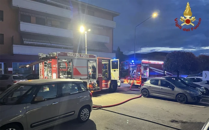 Incendio bar-tabaccheria Ospedaletto