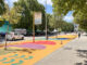 Schio, Piazza Campus: ultimata la colorazione dell’asfalto piazzza campus schio