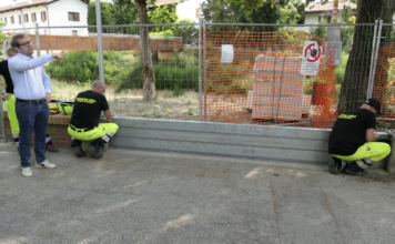 Paratie montate sul Bacchiglione, ma nessun allarme: l’esercitazione della Protezione civile di Vicenza Protezione civile Vicenza