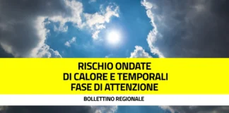 Caldo intenso e temporali in arrivo: scatta la fase di attenzione fino al 15 luglio Allerta meteo