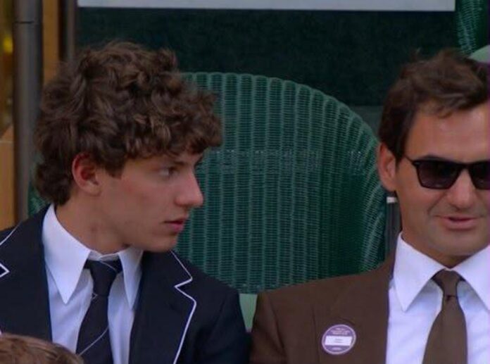 Antonelli a Wimbledon, giornata nel box ‘reale’ con Federer