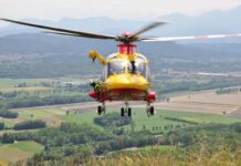 Anziana malata risucchiata in aria da elicottero del 118 a bassa quota, il figlio vince la causa