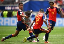 Ascolti tv, 10 luglio: Spagna-Belgio su Rai1 al 37,9% e Sinner su Tv8 all’11,4%