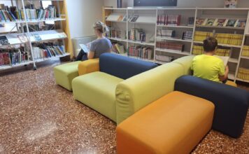 Thiene, la Biblioteca Civica: luogo di cultura… e “rifugio climatico” Biblioteca Civica di Thiene