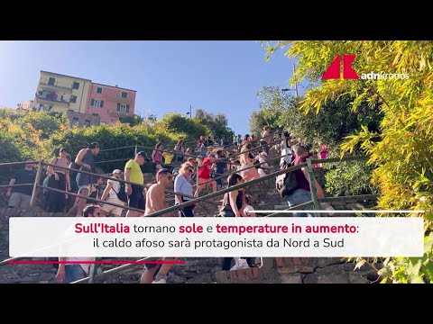 Caldo estremo almeno fino al 20 luglio, temperature oltre i 40 gradi nelle Isole maggiori