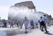 Caldo record in Italia, oggi 16 città da bollino rosso: sabato salgono a 19, poi arriva la svolta meteo