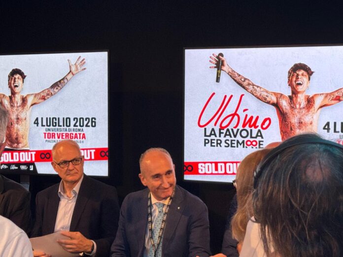 Concerto di Ultimo, Levialdi Ghiron (Tor Vergata): “L’università si apre alla società”
