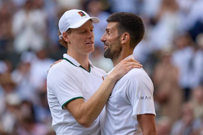 Djokovic esalta Sinner: “Tutto merito dello sci, mi rivedo in lui”