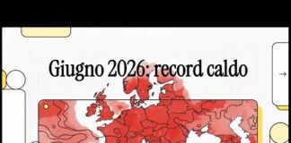 Giugno 2026 è stato il più caldo mai registrato nell’Europa occidentale