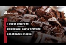 Il super potere del cioccolato: basta ‘sniffarlo’ per allenarsi meglio