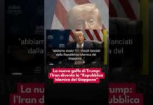 La nuova gaffe di Trump: l’Iran diventa la “Repubblica Islamica del Giappone”