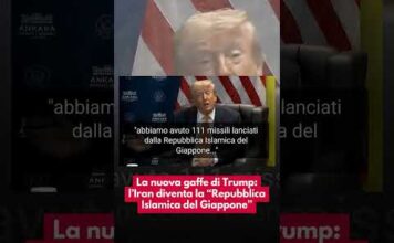 La nuova gaffe di Trump: l’Iran diventa la “Repubblica Islamica del Giappone”