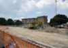 Vicenza, lavori per la realizzazione di una piazza di fronte alla scuola Ghirotti Scuola Ghirotti Vicenza