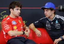 Leclerc: “Se la Ferrari non vincesse il titolo, sarei contento lo vincesse Antonelli, mi rivedo in lui’