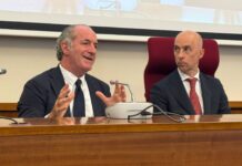Zaia: “Il Tribunale della Pedemontana risorsa per imprese: abbatterà tempi e burocrazia. Nessun problema sul personale” Luca Zaia Tribunale della Pedemotana