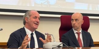Zaia: “Il Tribunale della Pedemontana risorsa per imprese: abbatterà tempi e burocrazia. Nessun problema sul personale” Luca Zaia Tribunale della Pedemotana