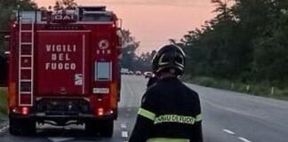 Matera, tir sfonda le barriere e precipita da cavalcavia: morto camionista 50enne