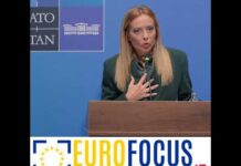 Meloni: “L’Europa deve garantirsi la sicurezza da sola”